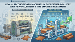 New vs. Reconditioned Machines in the Leather Industry